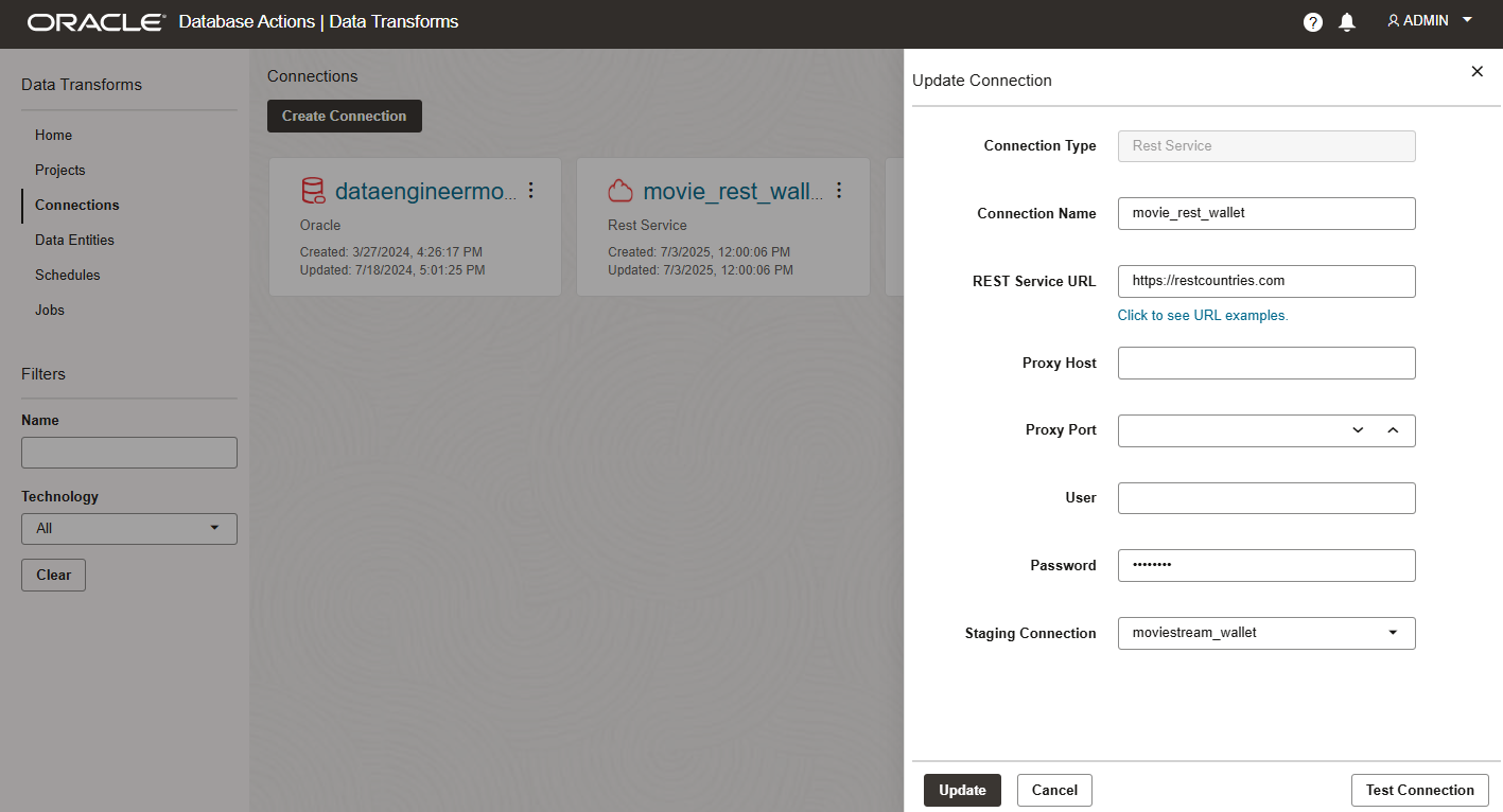 Consume REST data using Data Transforms | javidatatech.com